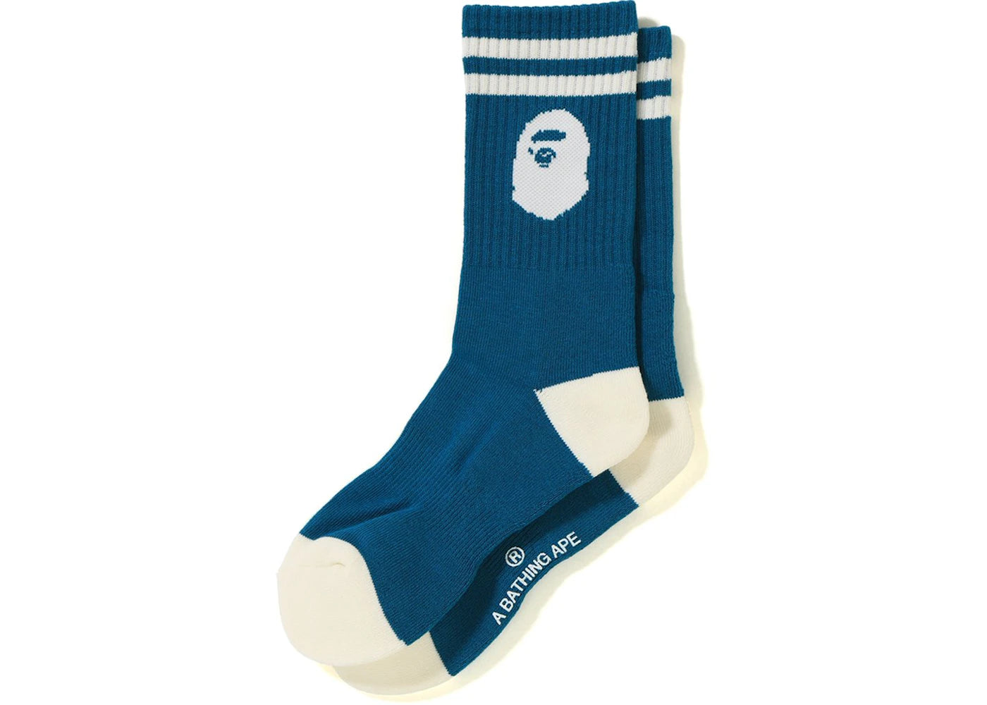 BAPE Ape Head Socks Green