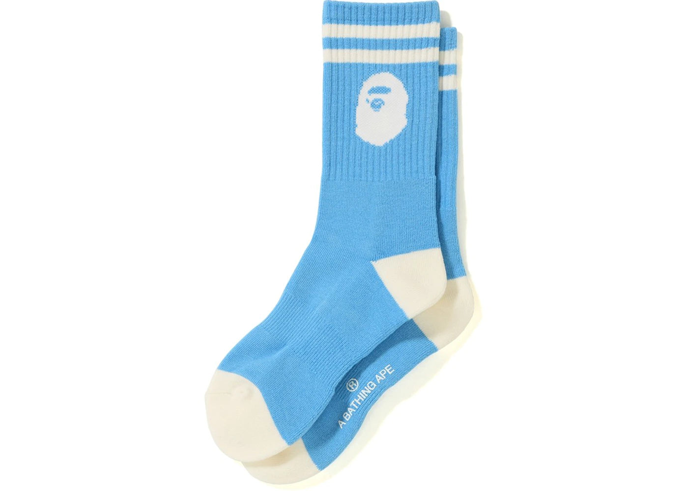 BAPE Ape Head Socks Sax