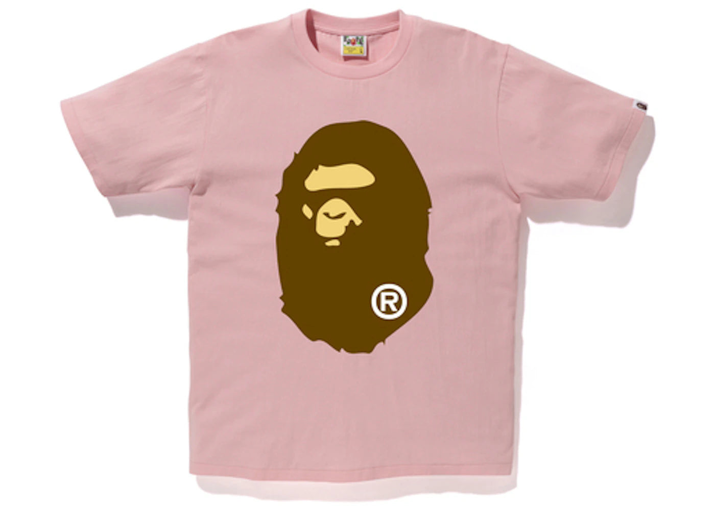 BAPE Ape Head Tee Pink