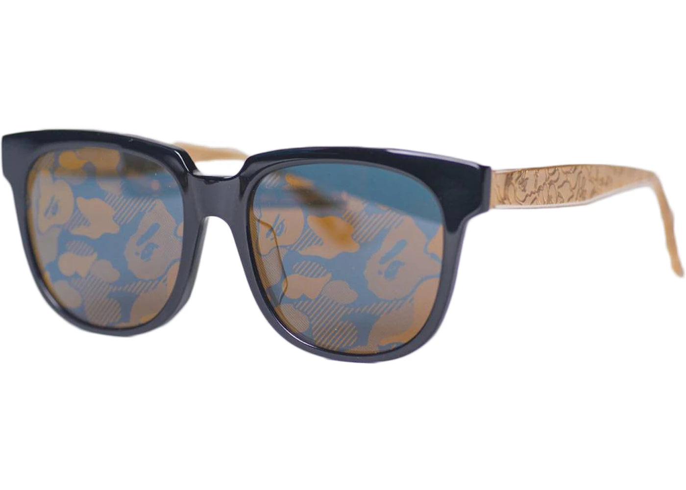 BAPE BS13073 2017 New Year Edition Sunglasses Black/Gold