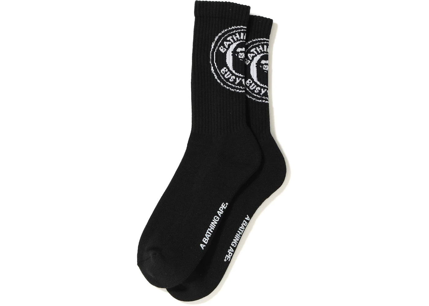 BAPE BWS Socks Black