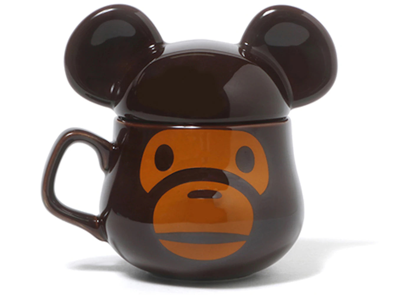BAPE Baby Milo Bear Mug Brown