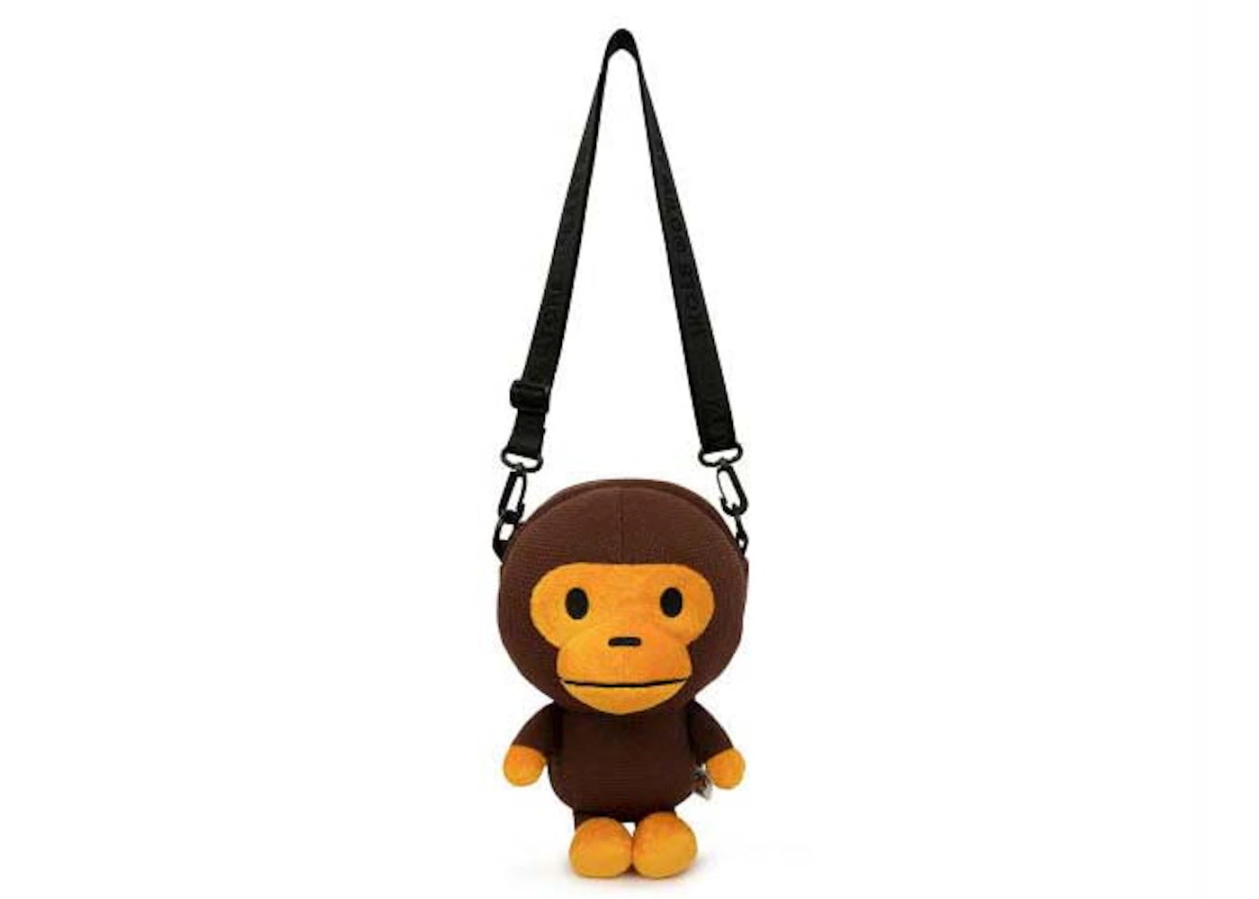 BAPE Baby Milo Plush Cross Bag Brown