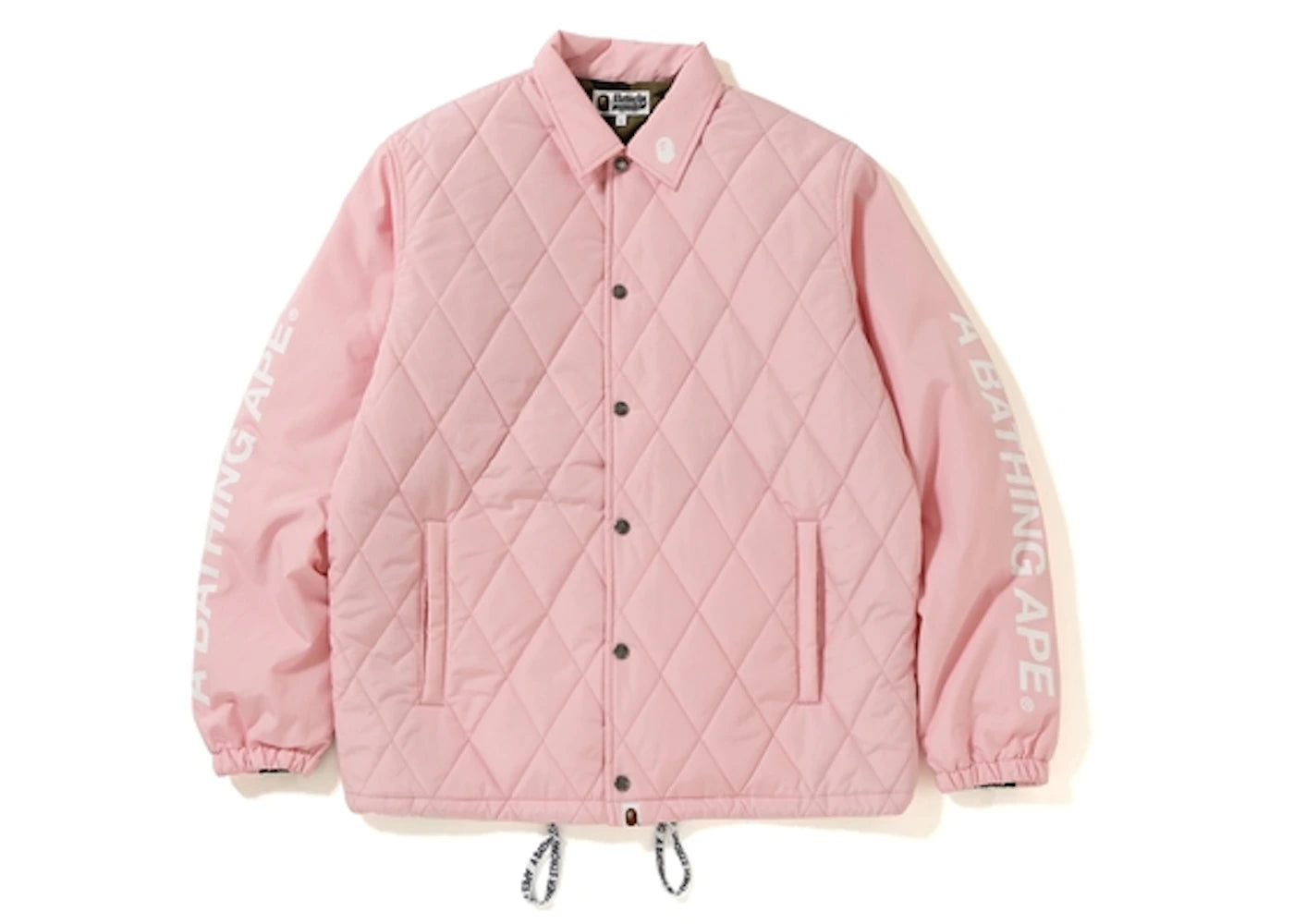 BAPE Back Pocket Wide Coach Jacket Pink