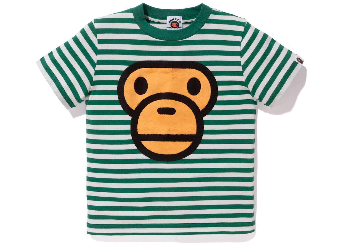 BAPE Boa Milo Face Hoop Tee Tee (Kids) Green