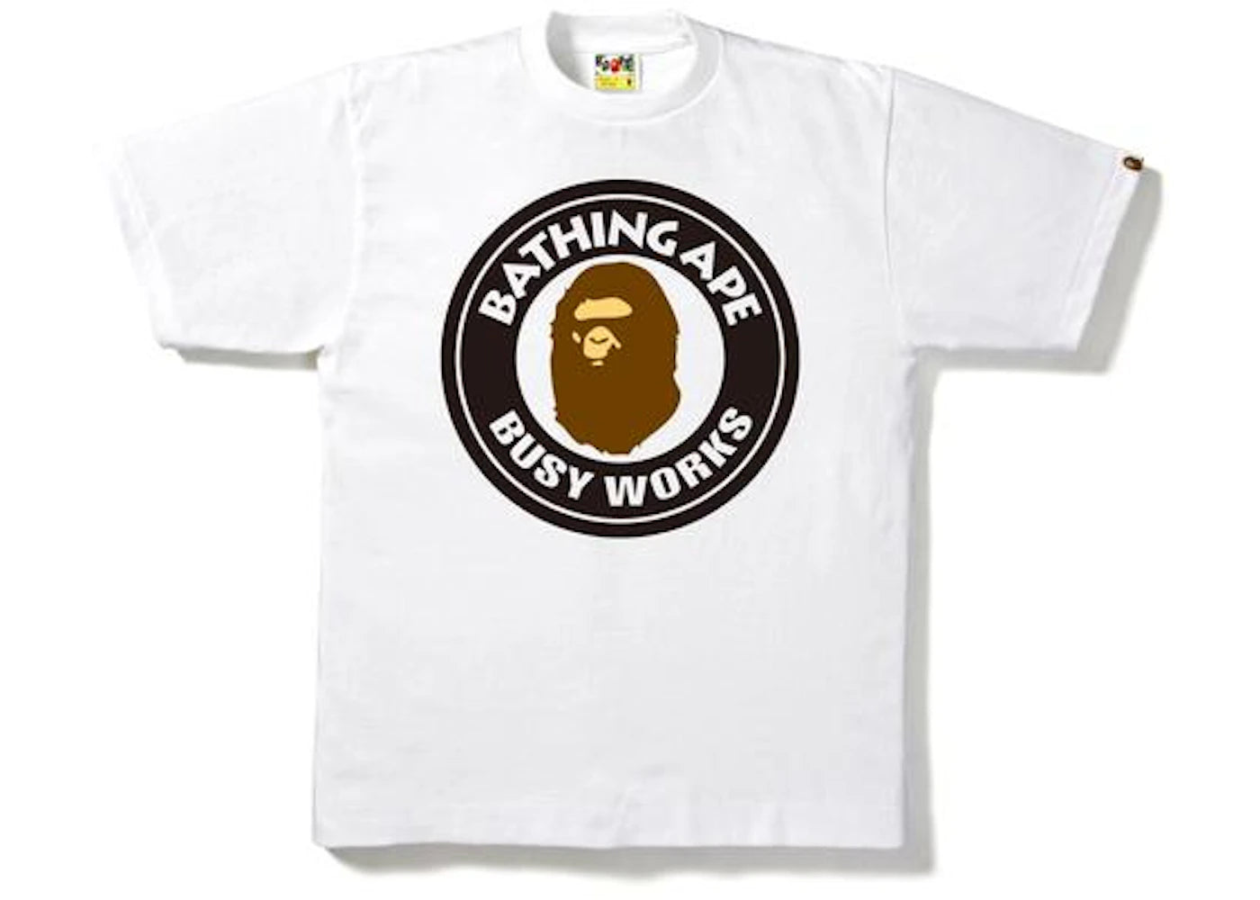 BAPE Busy Works Tee Tee White