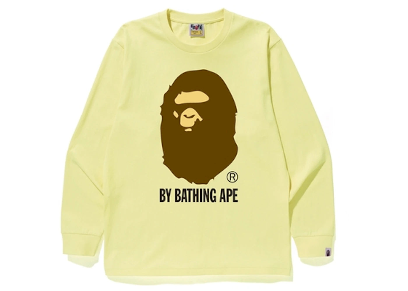 BAPE By Bathing L/S Tee Yellow