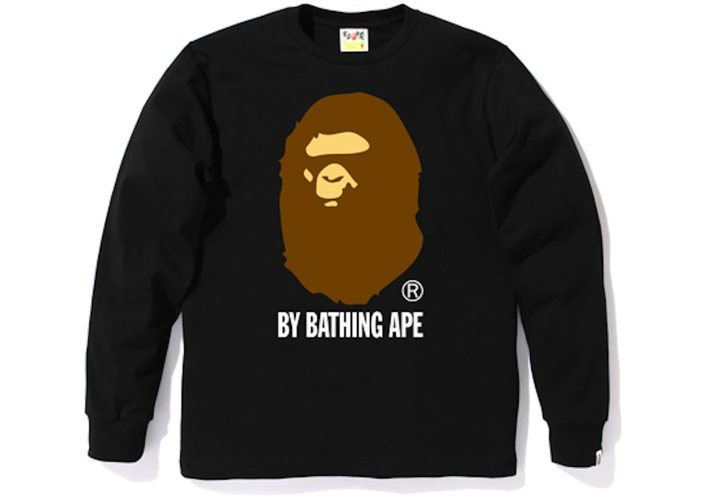 BAPE By Bathing Long Sleeve Tee Black