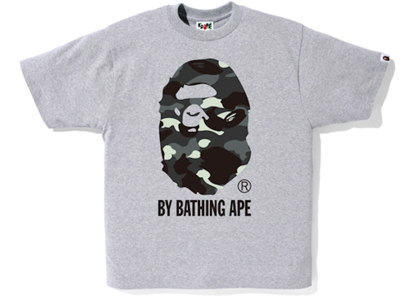 BAPE City Camo By Bathing Tee Gray