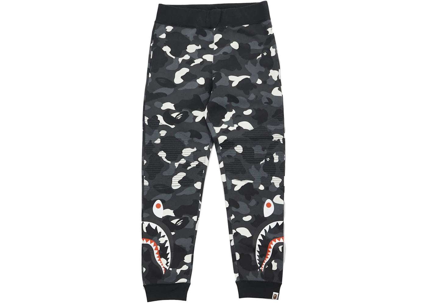BAPE City Camo Double Shark Slim Sweatpants Black