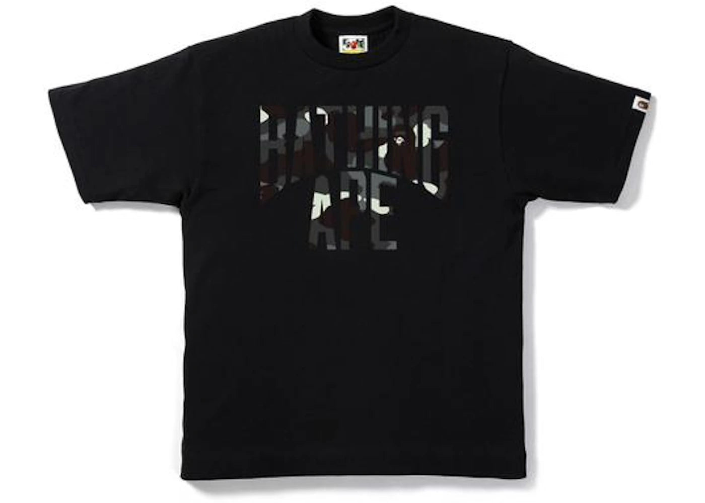 BAPE City Camo NYC Logo Tee Black/Black