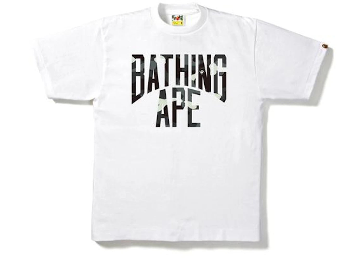 BAPE City Camo NYC Logo Tee White/Black