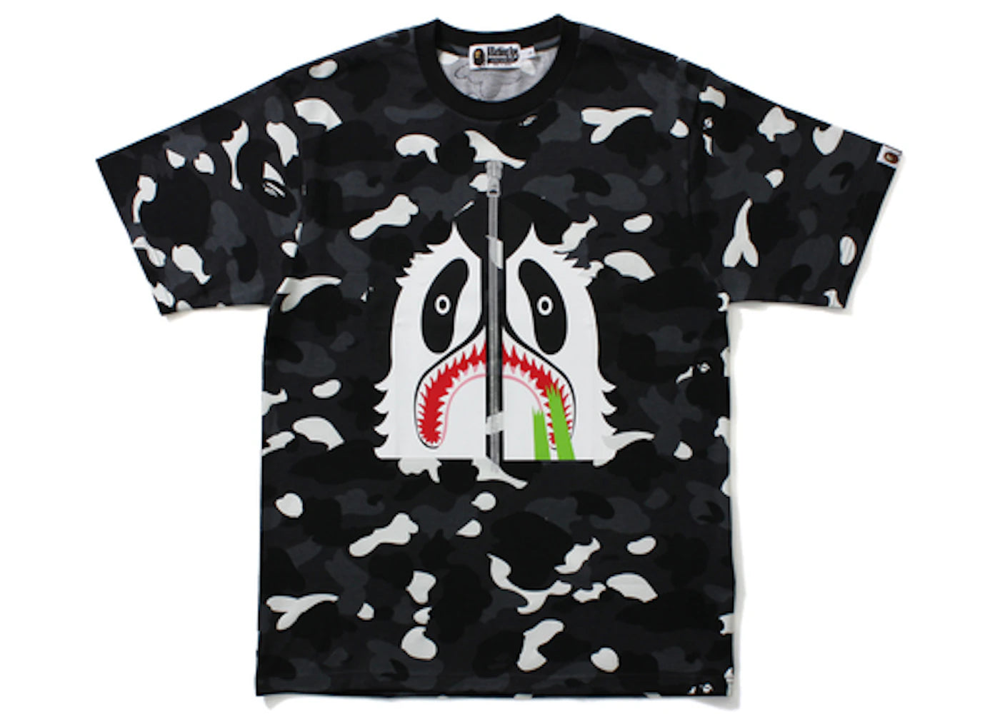 BAPE City Camo Panda Tee Black
