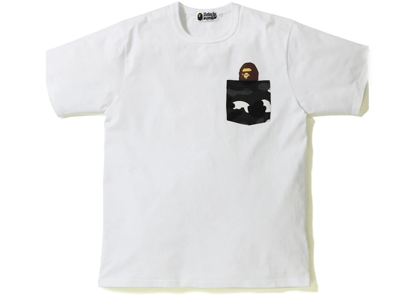 BAPE City Camo Pocket Tee White