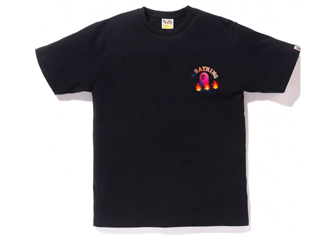 BAPE College Emoji Tee Black