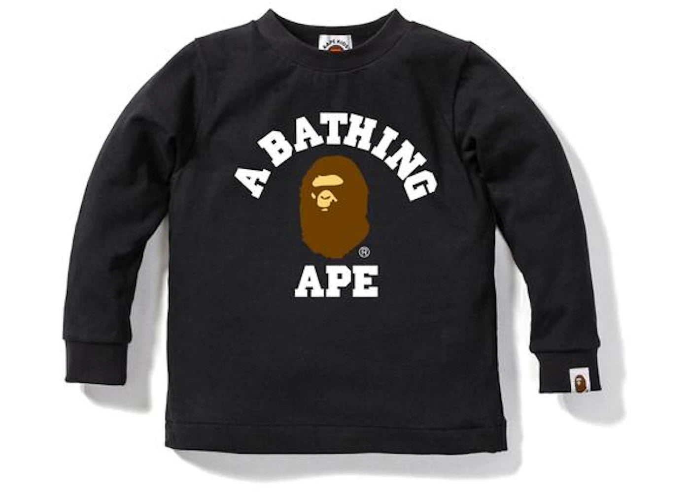 BAPE College L/S Tee Tee (Kids) Black