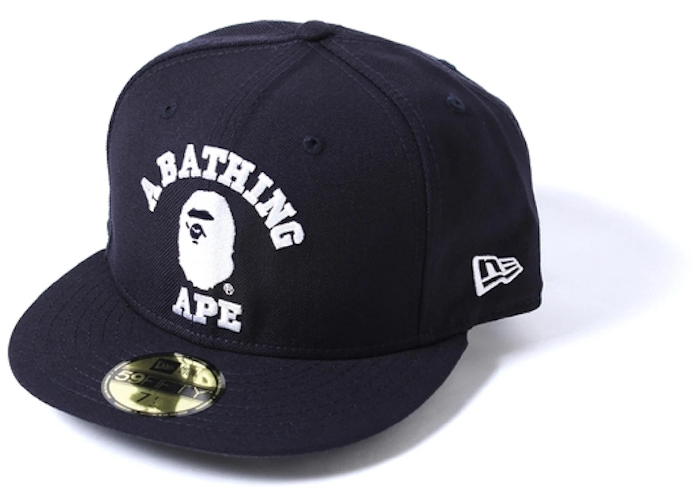 BAPE College New Era Cap Navy