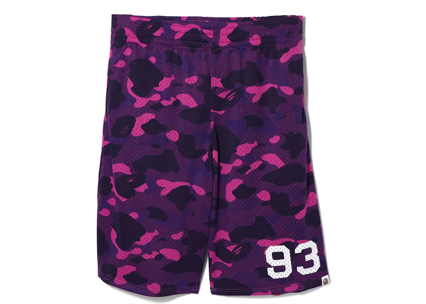 BAPE Color Camo Mesh Basketball Shorts Purple