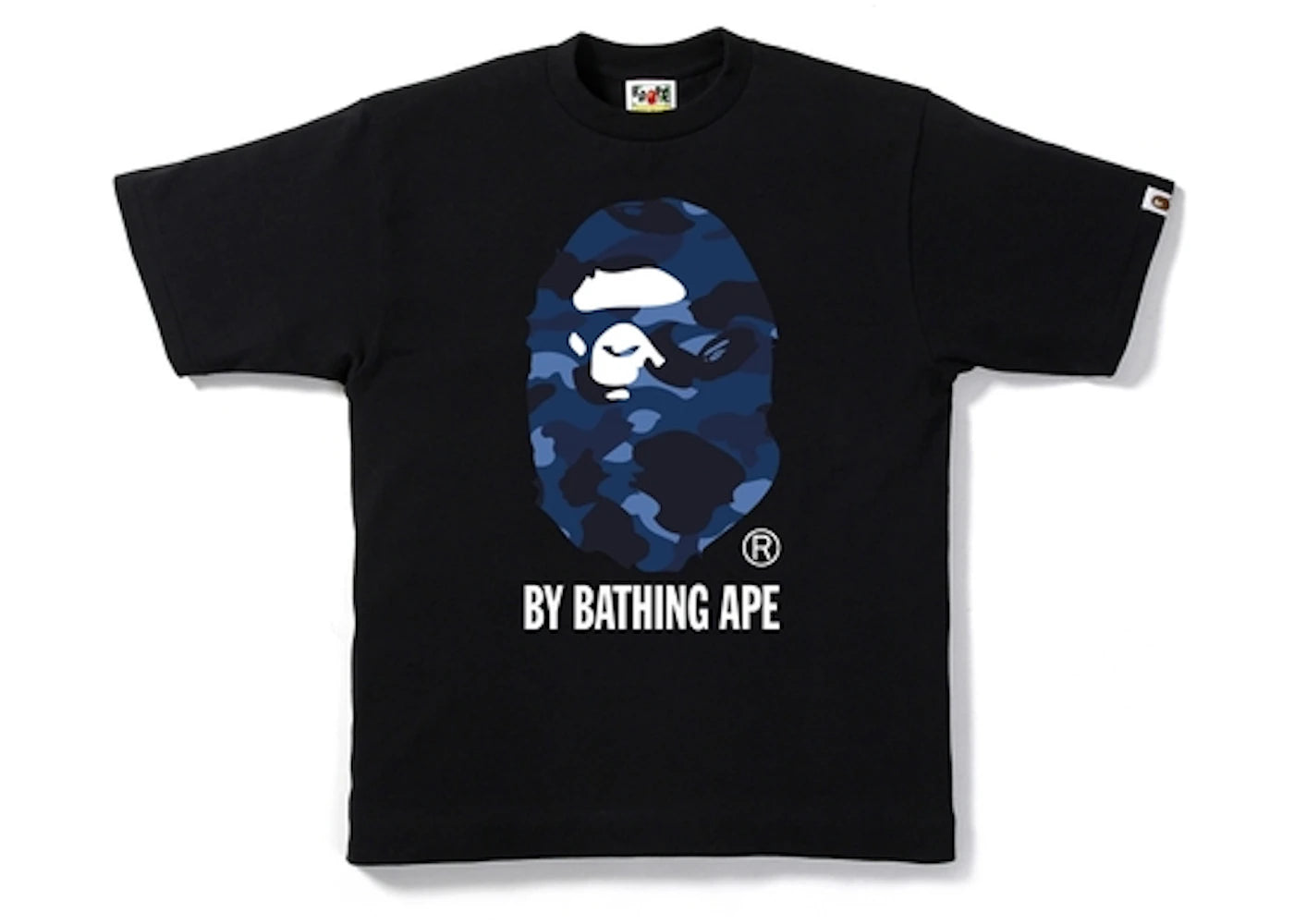 BAPE Color Camo By Bathing Tee Black/Blue