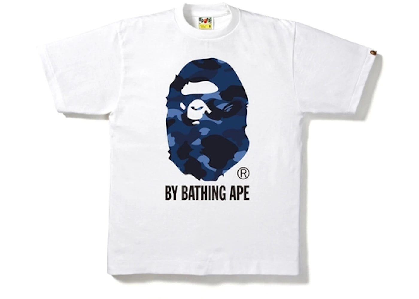 BAPE Color Camo By Bathing Tee White/Blue