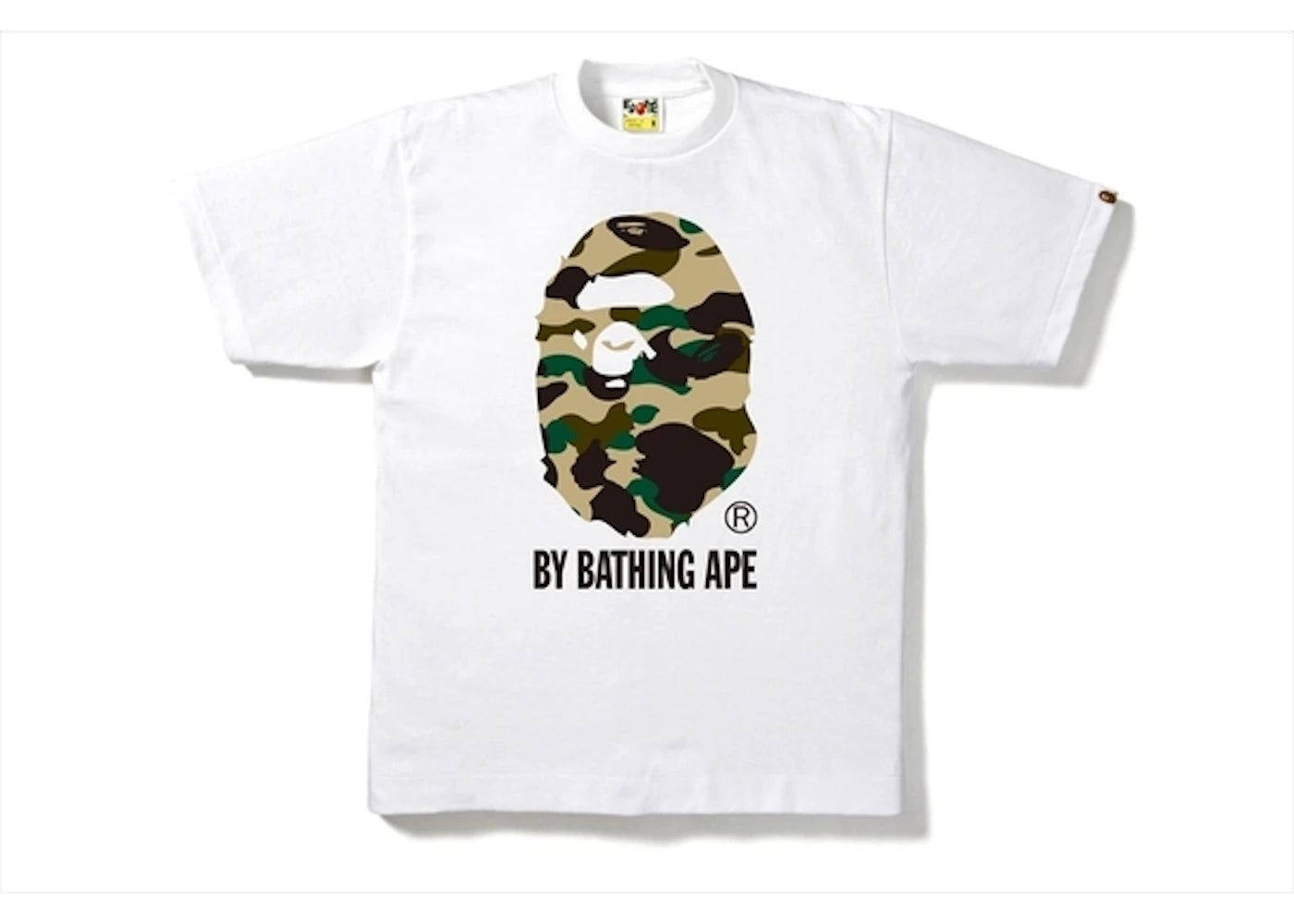 BAPE Color Camo By Bathing Tee White/Yellow