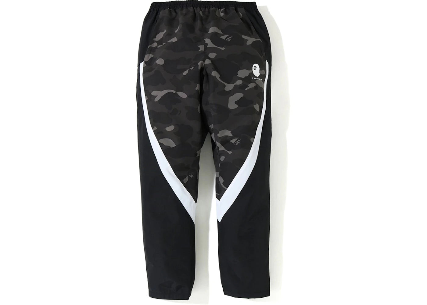 BAPE Color Camo Color Block Pants Black