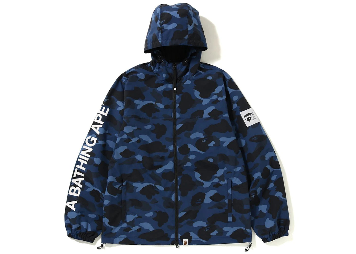 BAPE Color Camo Hoodie Jacket Blue