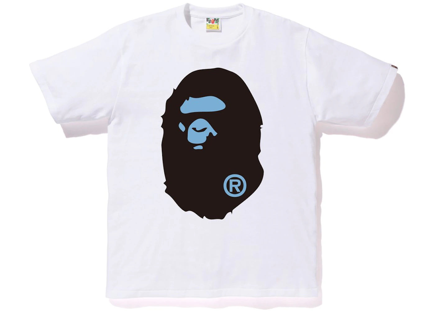 BAPE Colors Big Ape Head Tee (SS18) White