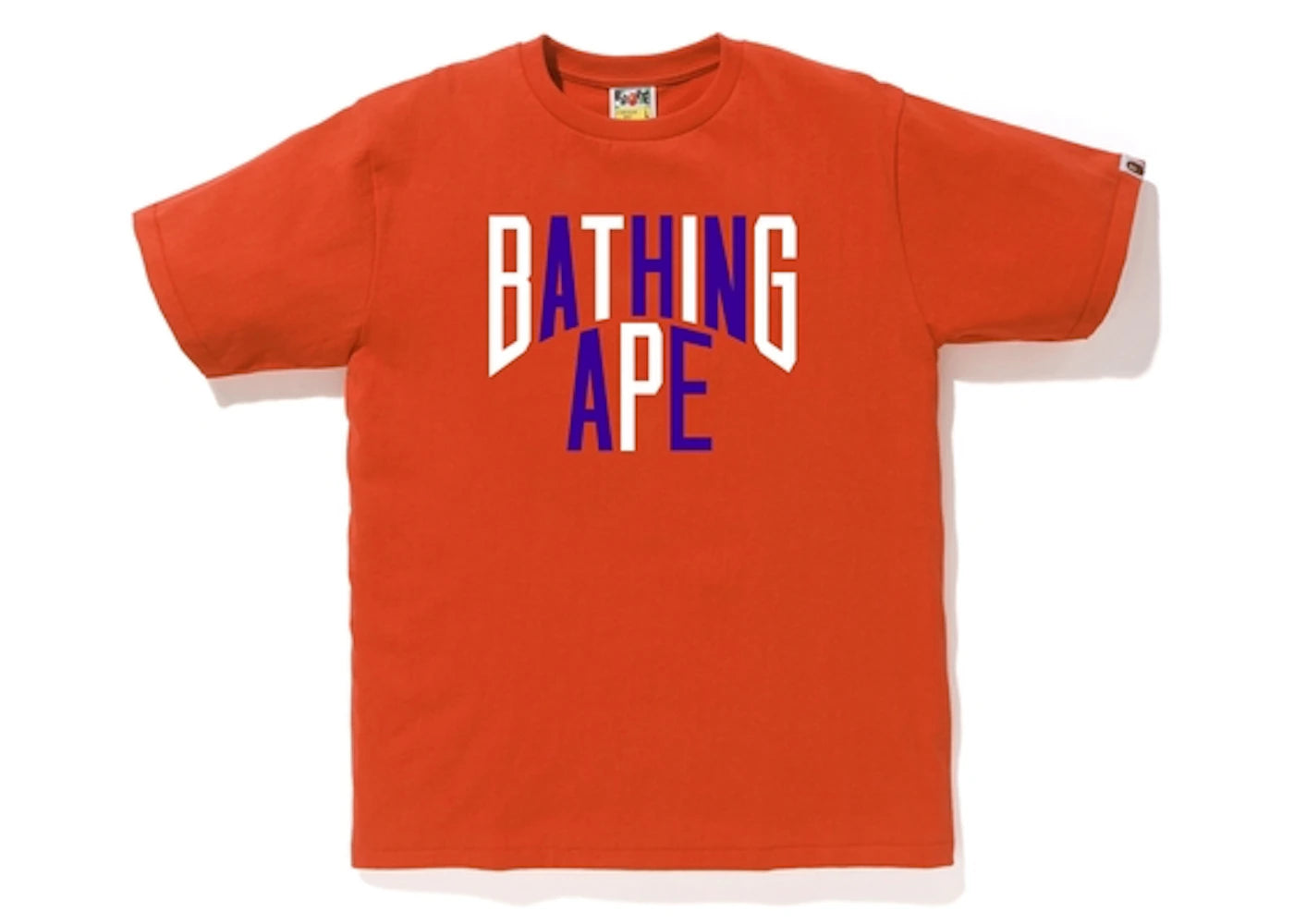 BAPE Colors NYC Logo Tee Orange