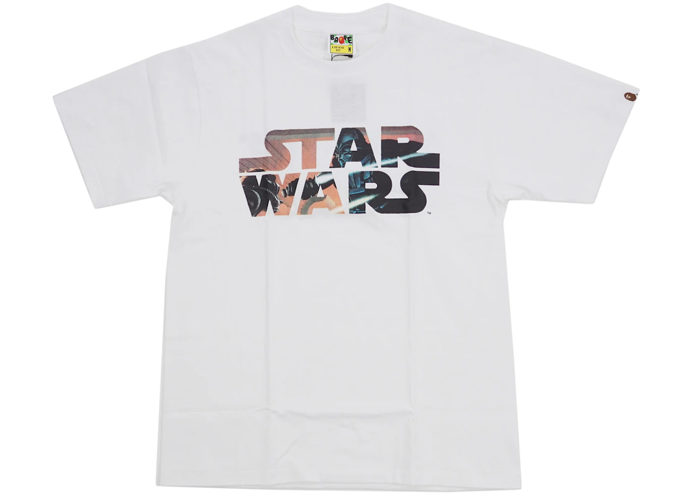 BAPE Star Wars Darth Vader Concept Art Tee White