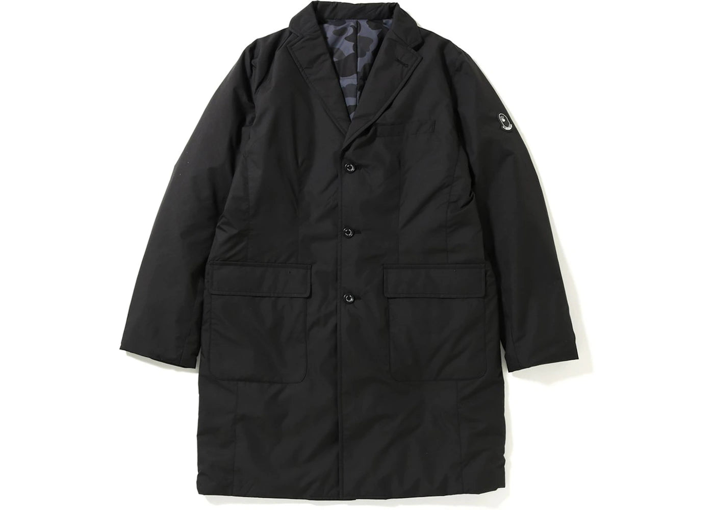 BAPE Down Coat Black