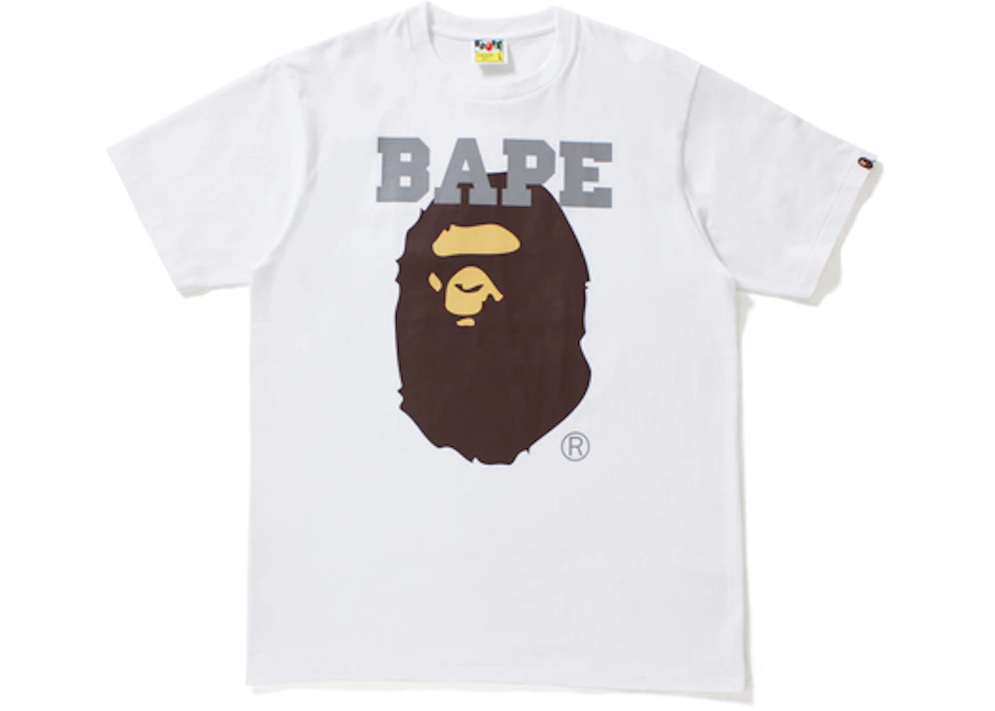 BAPE Face Over Tee White