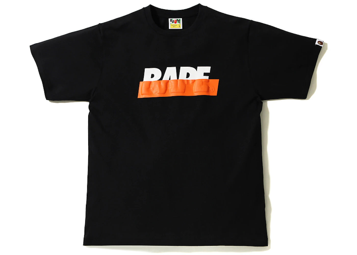 BAPE Foam Bape Ape Head Tee Black