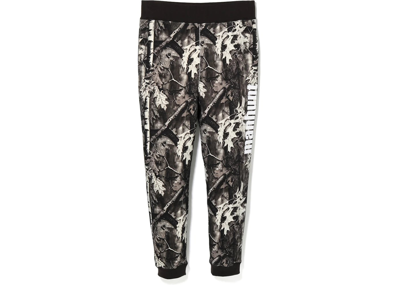 BAPE Forest Camo Slim Sweat Pants Black