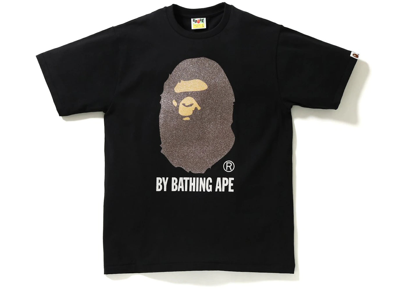 BAPE Glass Beads By Bathing Tee Black