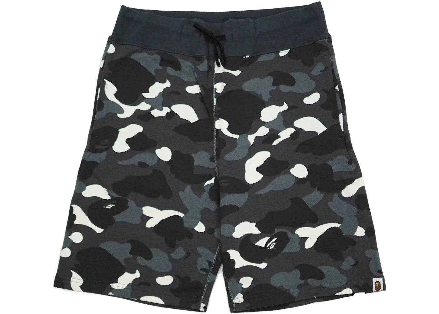 BAPE Glow In the Dark City Camo Sweatshorts Black/Grey/Glow