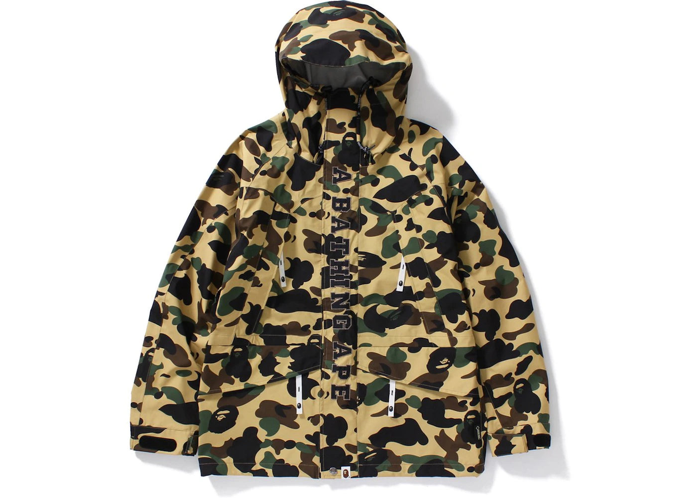 BAPE Gore-Tex 1st Camo Snowboard Jacket Yellow