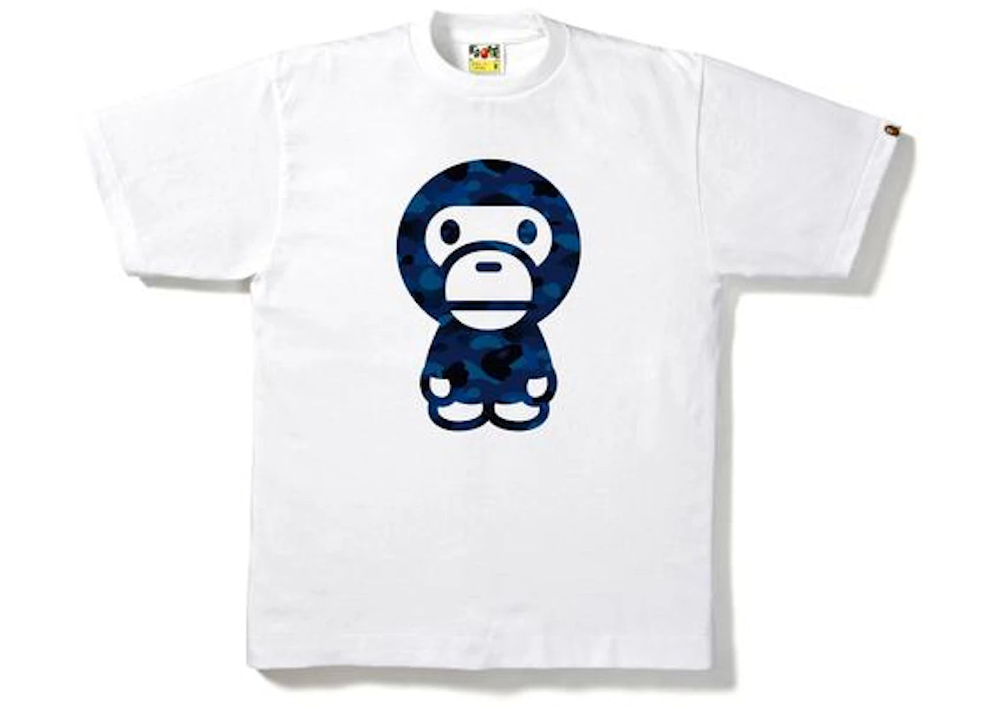 BAPE Gradation Camo Big Baby Milo Tee Tee White/Blue