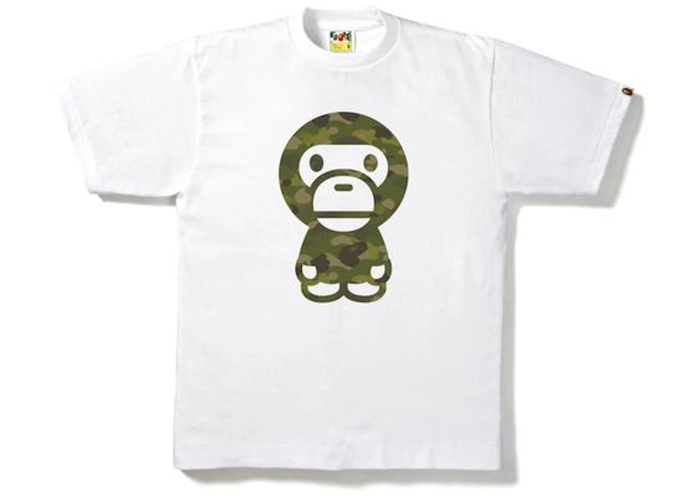 BAPE Gradation Camo Big Baby Milo Tee Tee White/Green