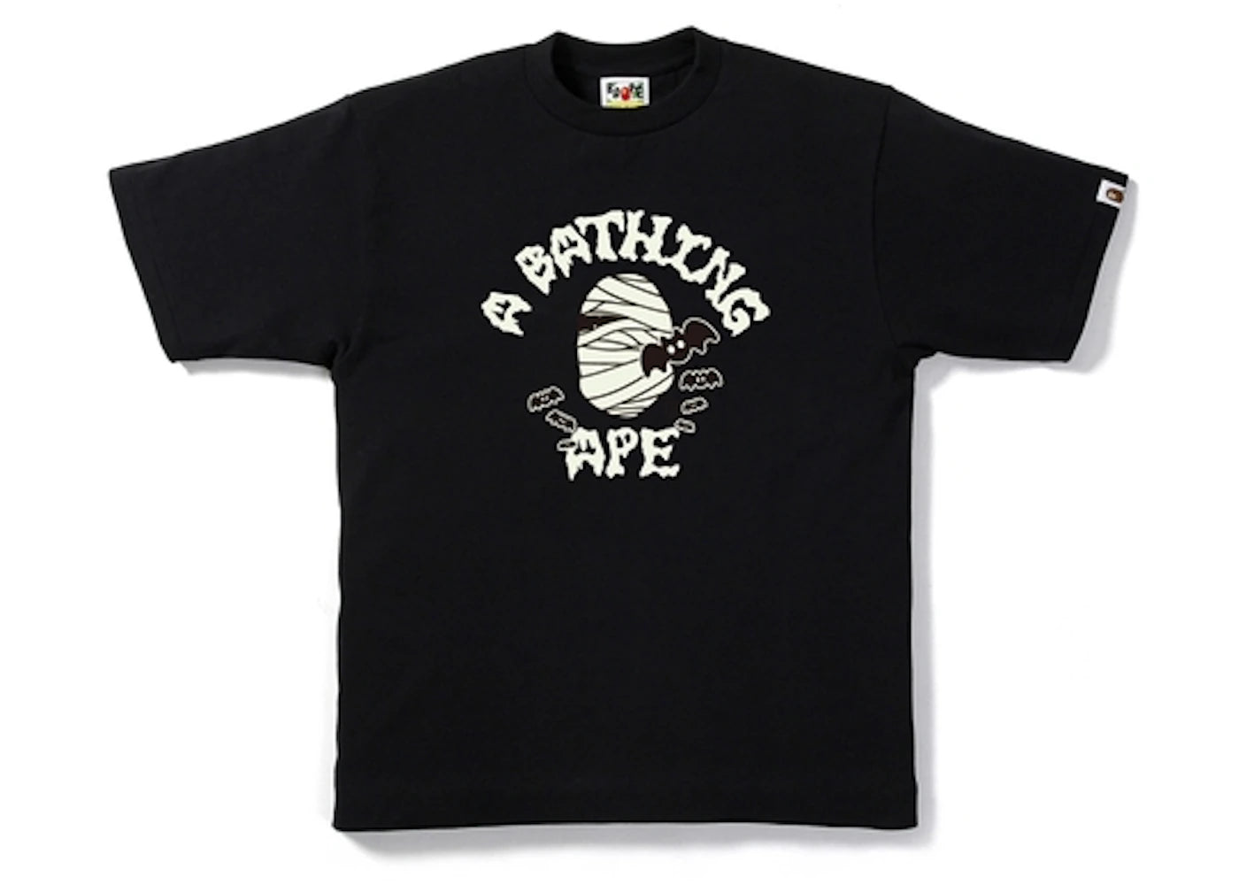 BAPE Halloween College Tee 3 Black