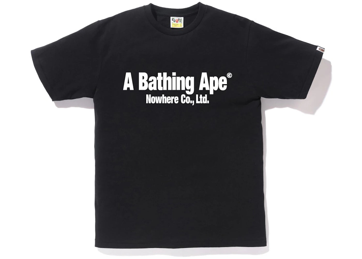 BAPE Handle With Care Tee Black