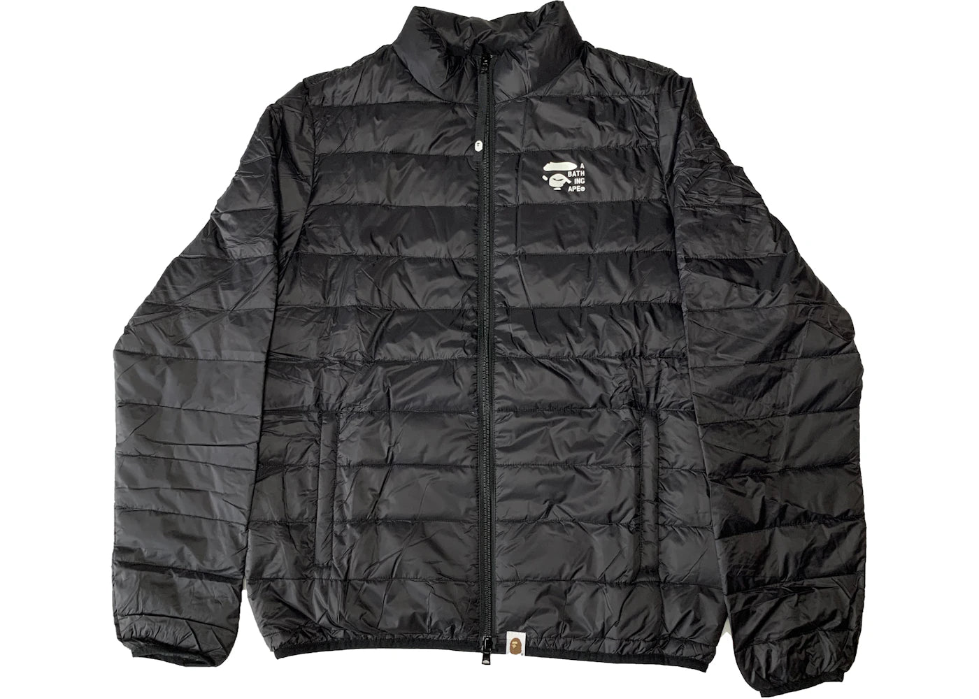 BAPE Happy New Year Light Down Jacket Black