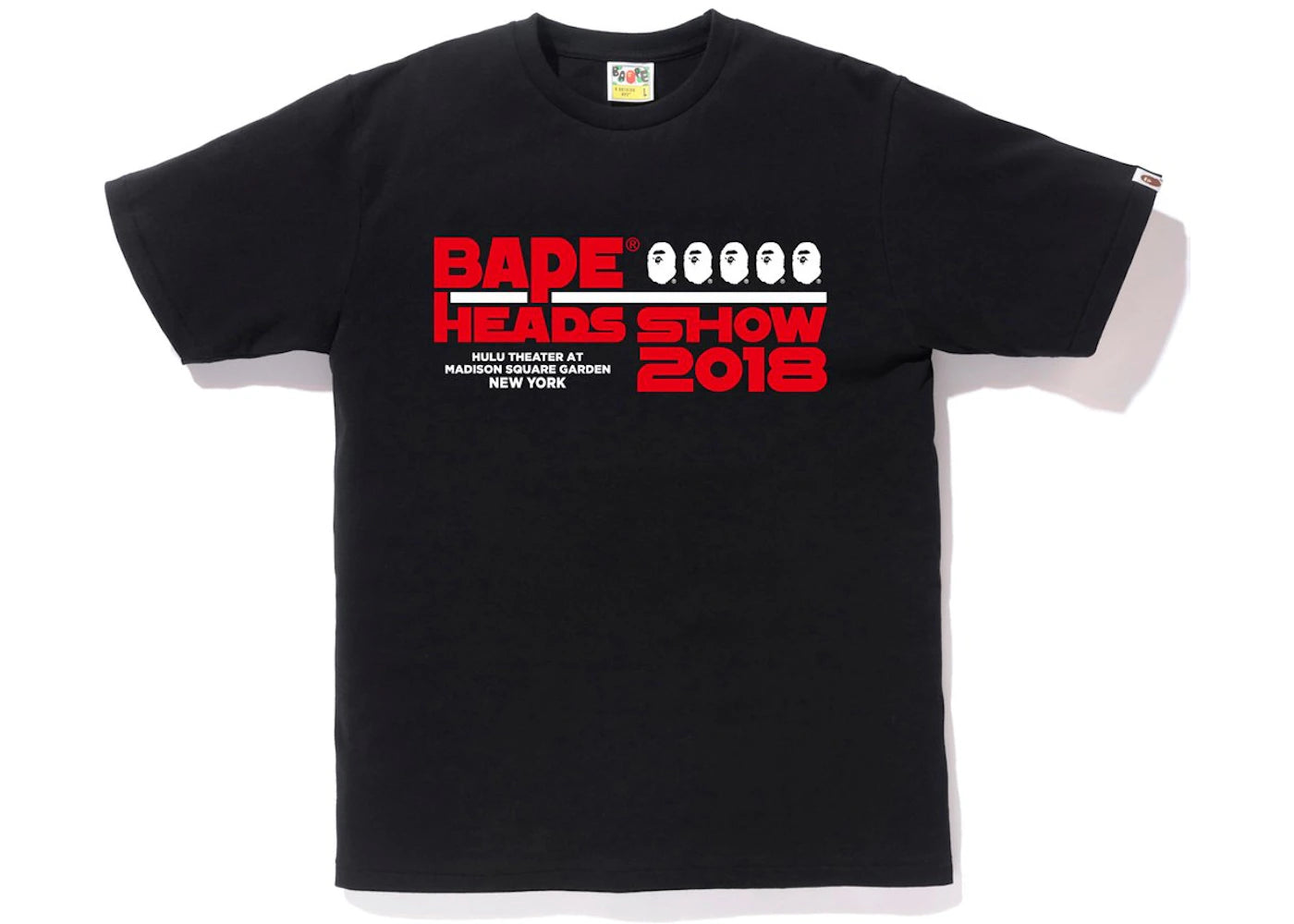BAPE Heads Show Tee Black