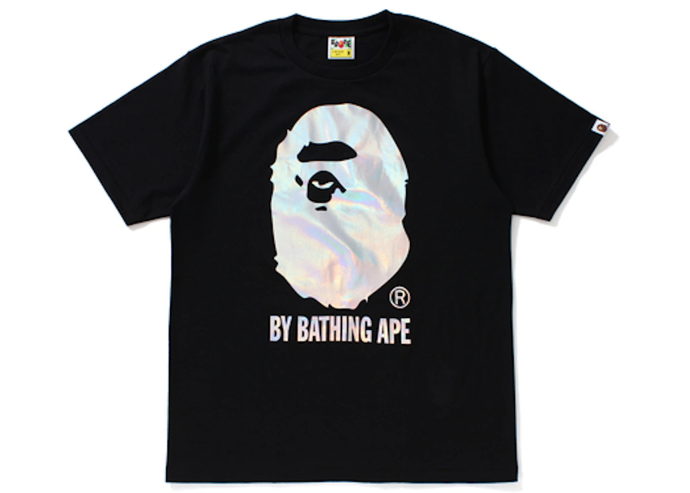 BAPE Hologram By Bathing Tee Black