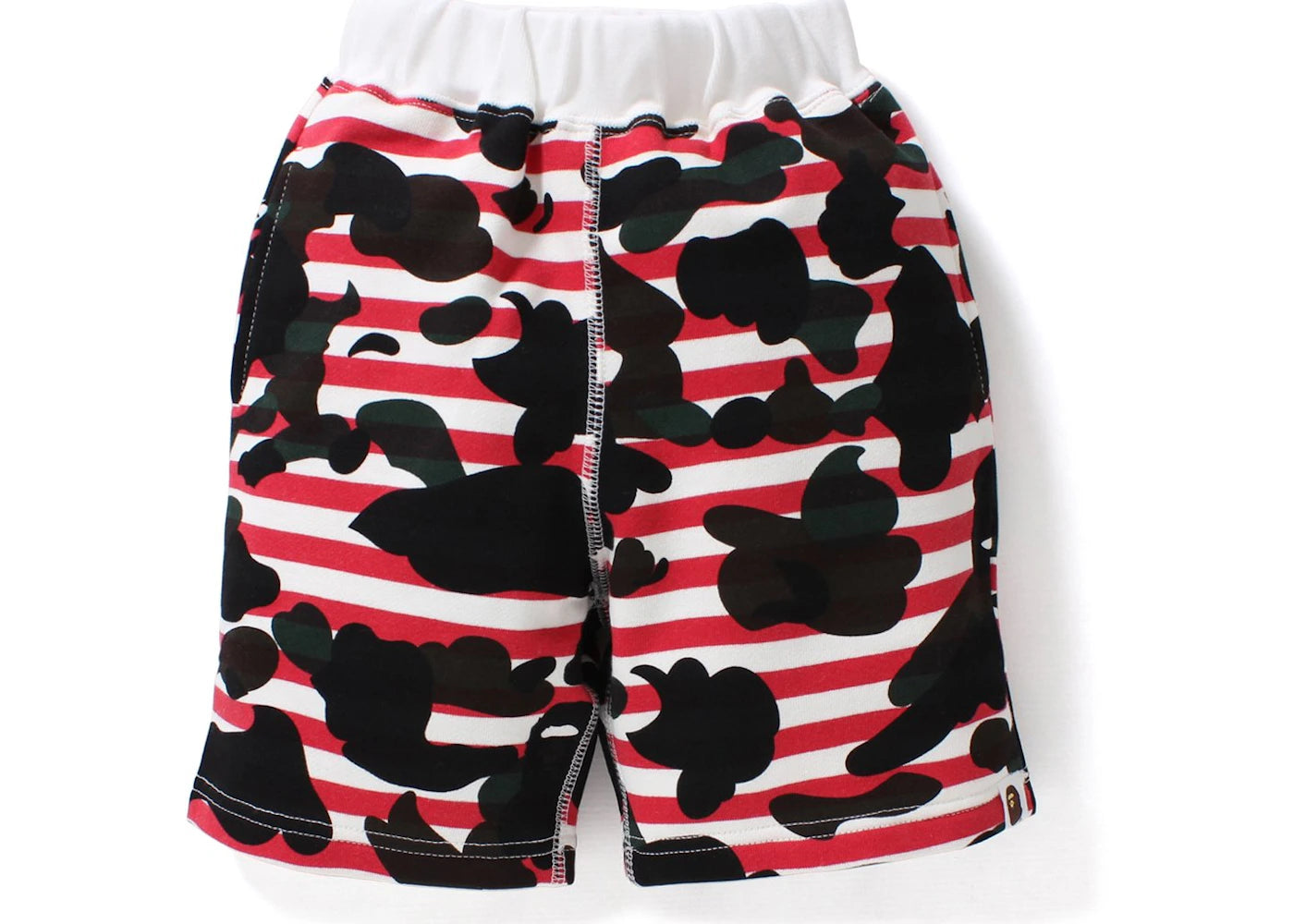 BAPE Hoop Camo Shorts Shorts (Kids) Red