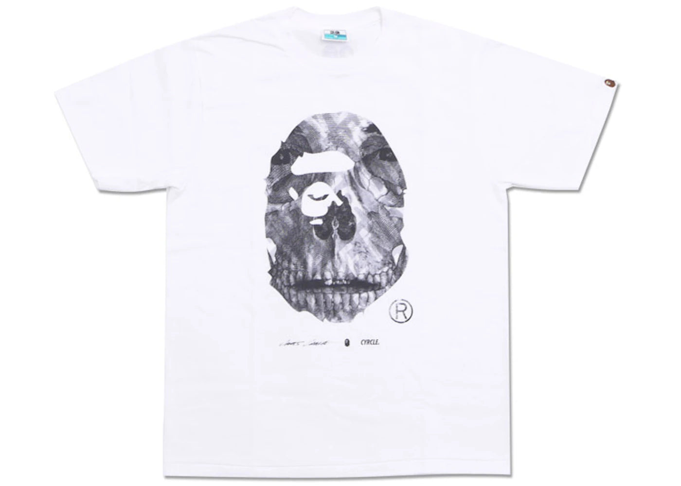 BAPE James Lavelle NW20 Exhibition Tee White