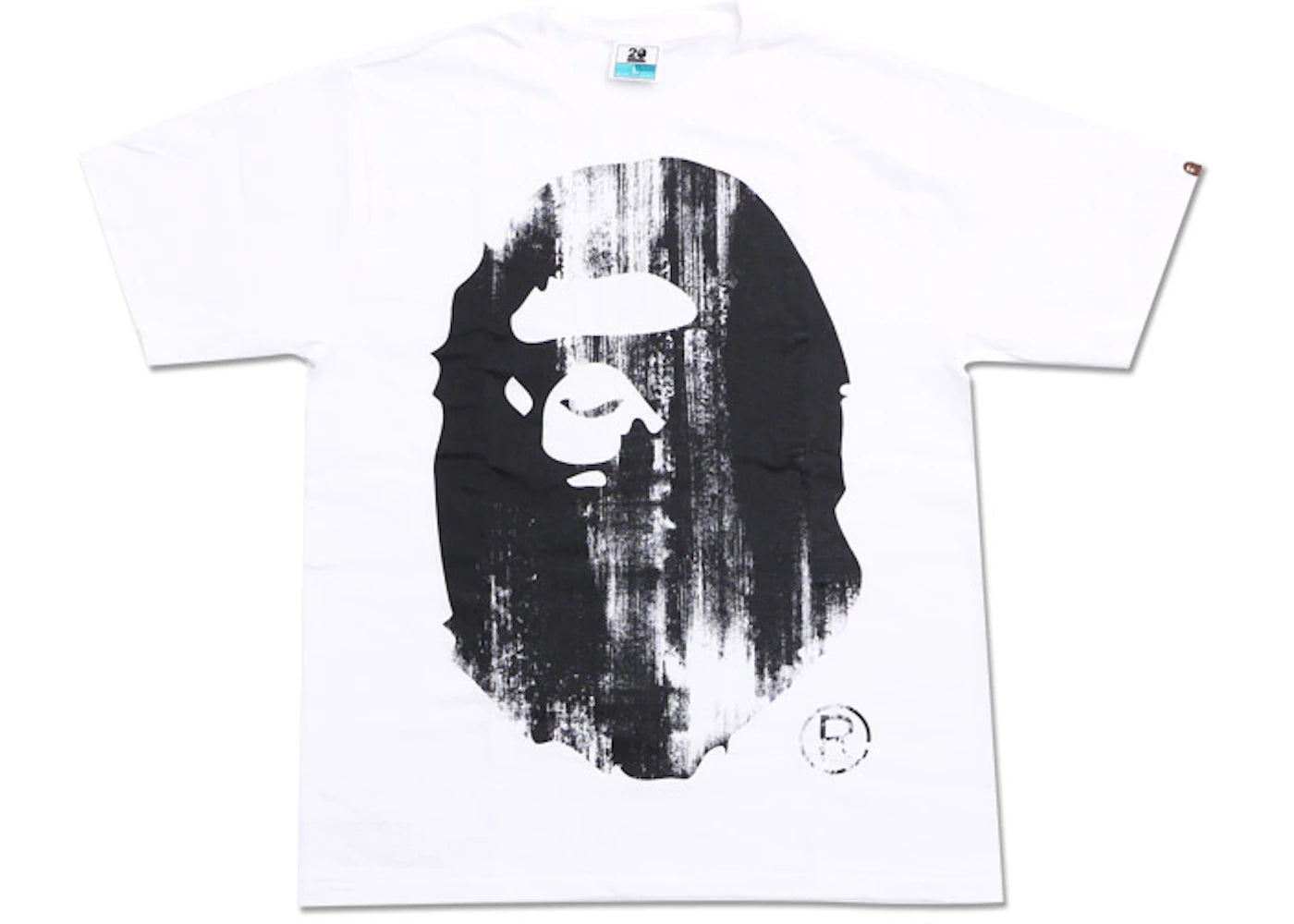 BAPE Kanye West NW20 Exhibition Tee White
