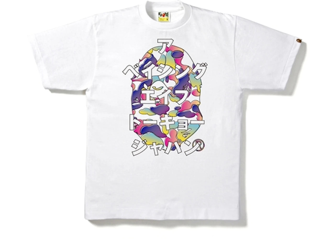 BAPE Katakana Tee White