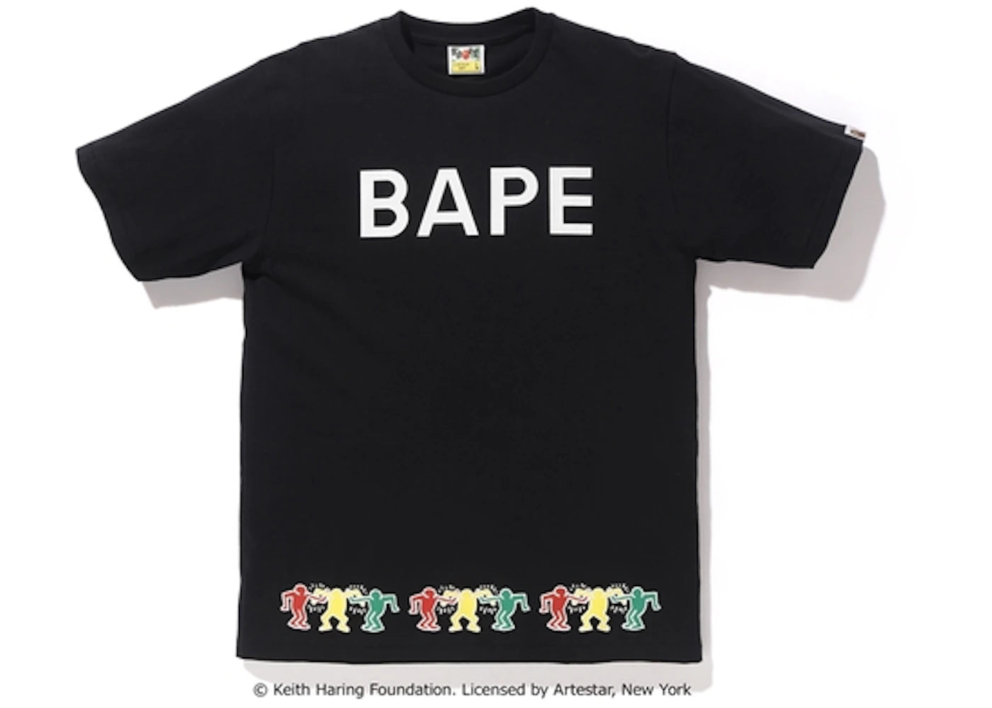 BAPE Keith Haring Tee 2 Black