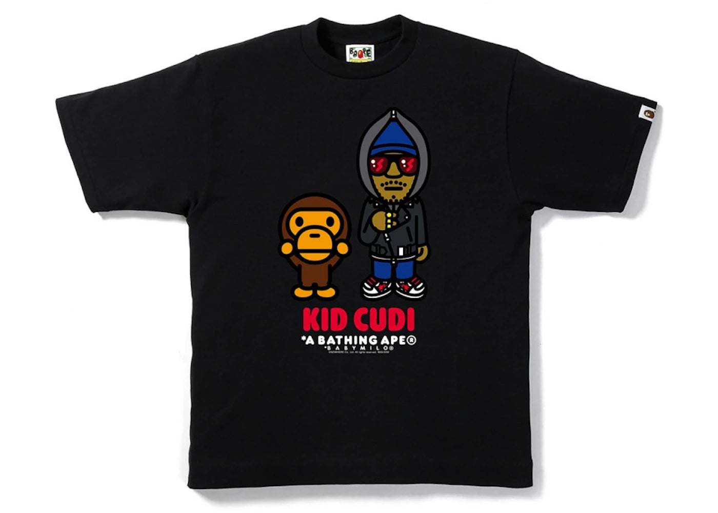 BAPE X ComplexCon Kid Cudi Milo ComplexCon Exclusive Tee Black